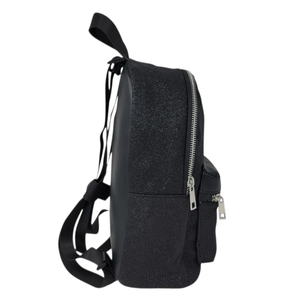 Bioworld Disney Jack‎ Skellington Mini Backpack Glitter Black Nightmare New